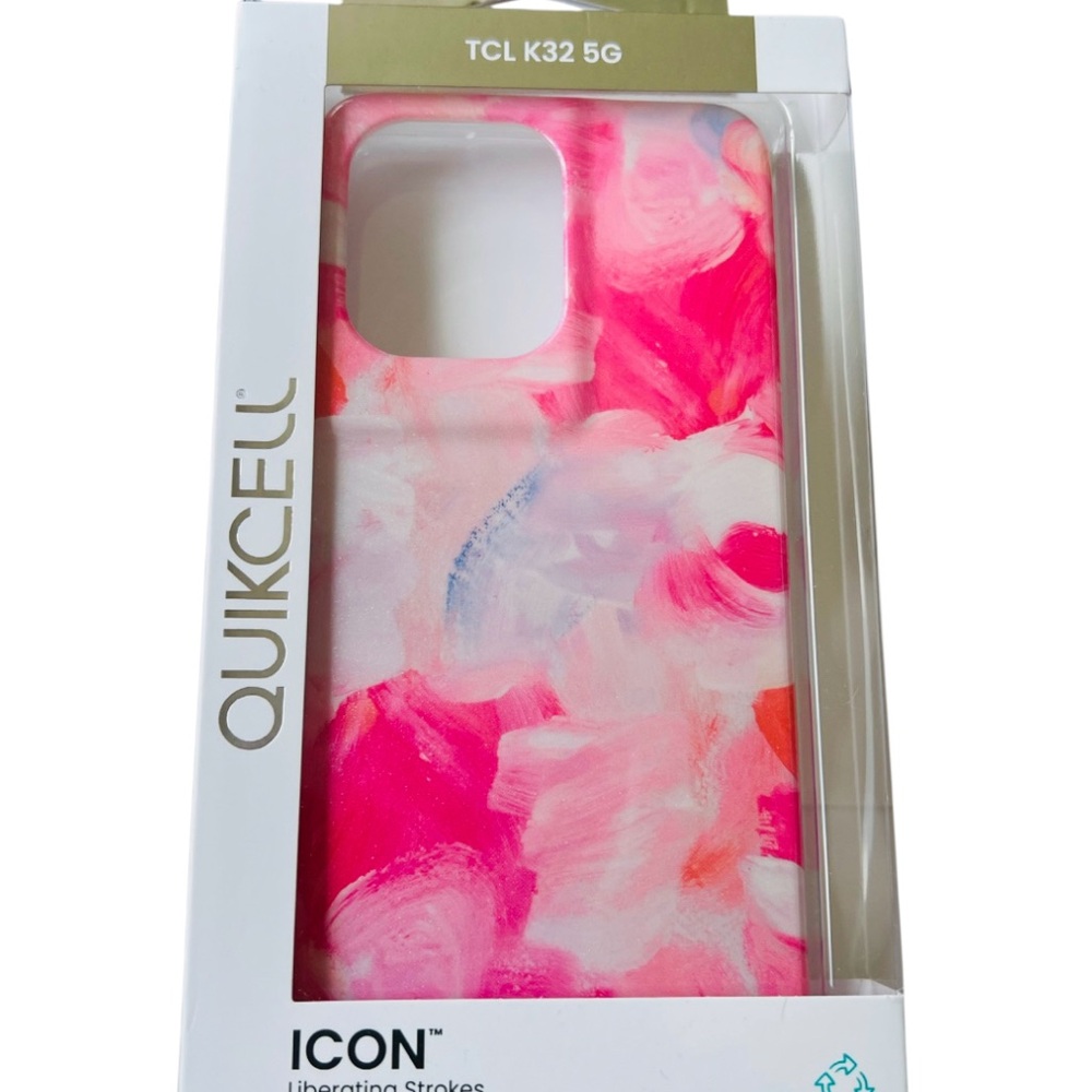 Icon Series Pink Case for TCL K32 5G